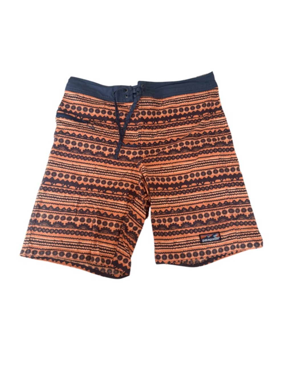 Patagonia Men’s Wavefarer Patterned Board Short - 10” inseam - size 34